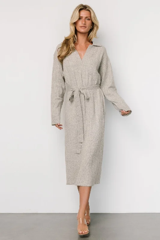 Fashion Comfort Barrie Sweater Dress | Gray