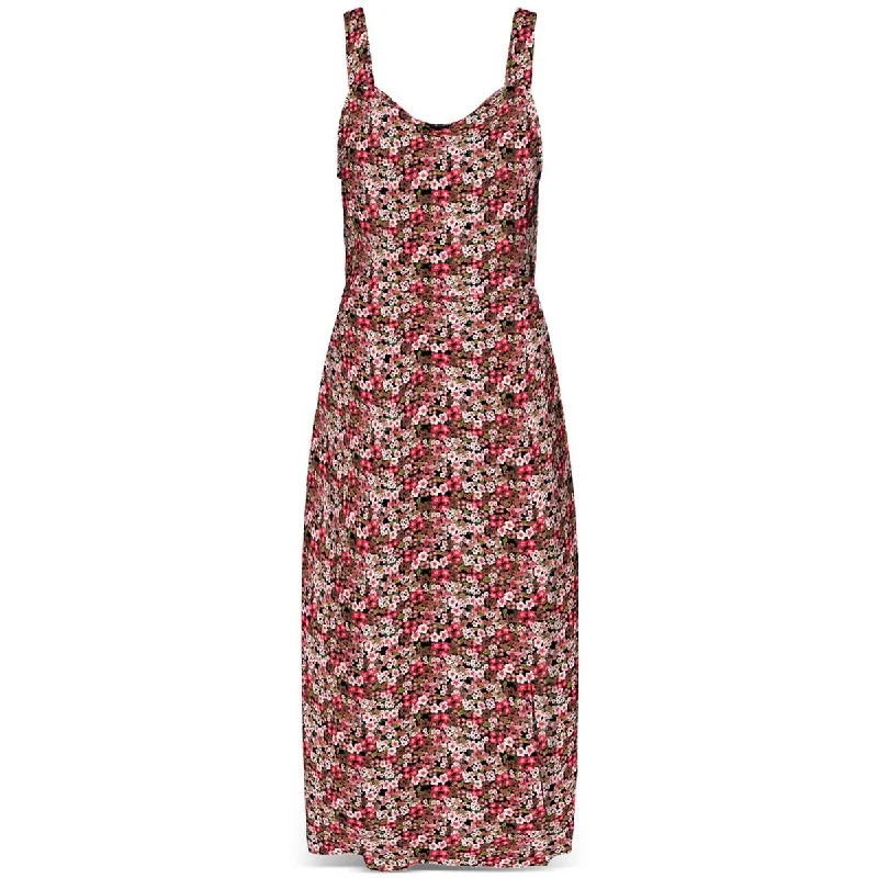 All-Day Comfort Vero Moda Women's Wide Strap Printed Midi Dress