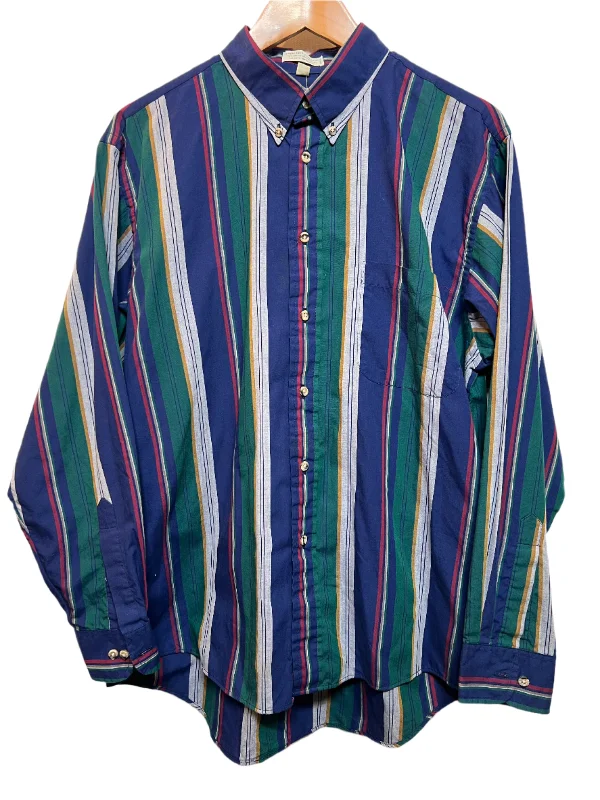 Chic Lounge Van Huesen Mens Purple Shirt (Size L)