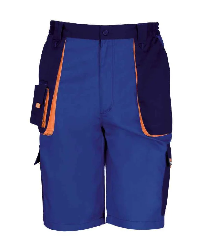 Relaxed Fit Result Work-Guard Lite Shorts | Royal Blue/Navy