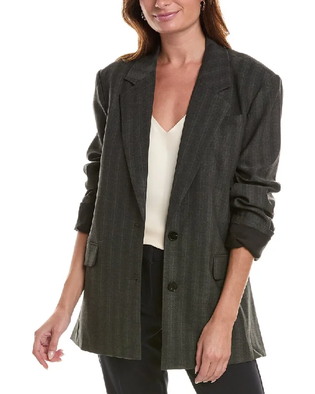 Chic Outfits Nicholas womens  Nadia Blazer, 8, Grey