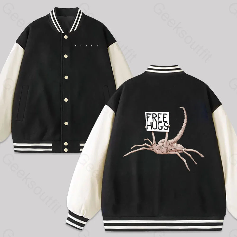 Breathable Comfort Alien Baseball Jacket