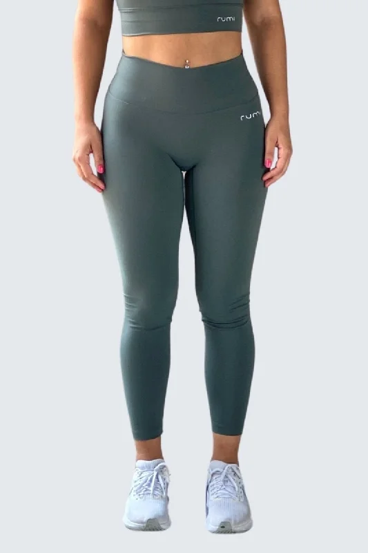 Luxe Comfort W SunSoft Flow Pants 25" - Forest Deep