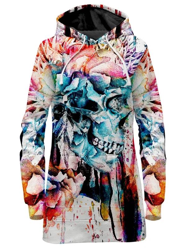 Cozy Lounge Wear DMT Saga Hoodie Dress