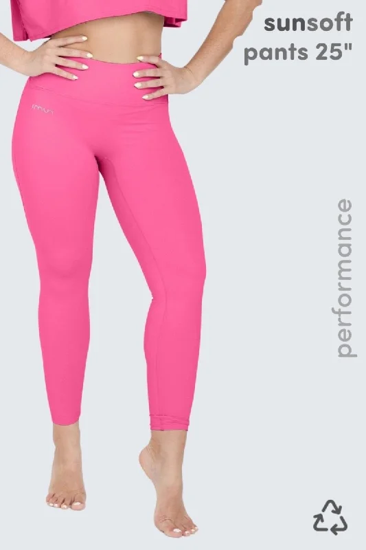Modern Chic W SunSoft Flow Pants 25" - Rose Glow