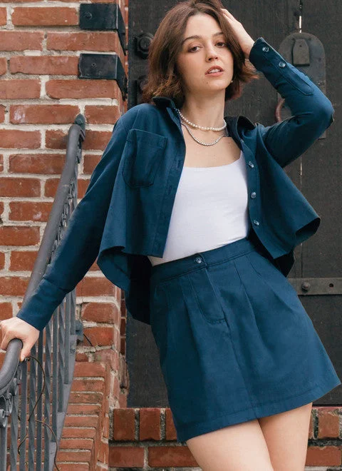 Soft Comfort McCalls Shirt & Mini Skirt M8410