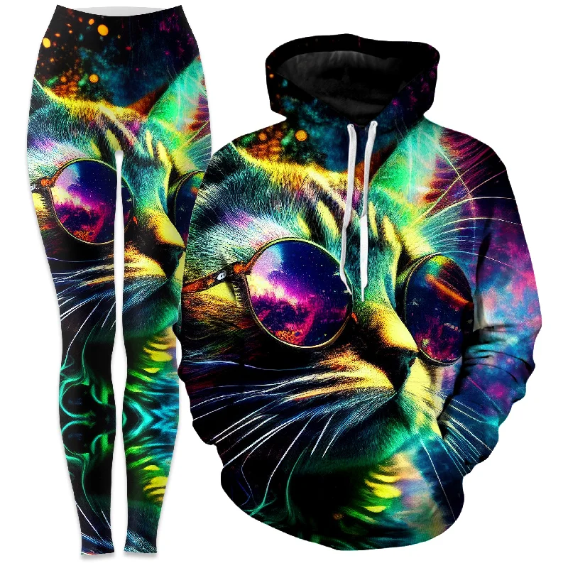 Relaxed Fashion Enjoy the Views Hoodie and Leggings Combo