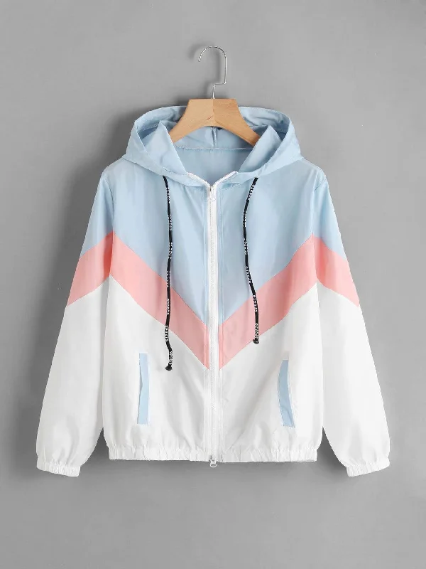 Effortless Comfort Plus Cut And Sew Hooded Jacket