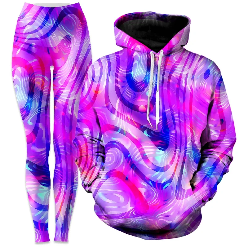 Cozy Fashion Dilated Hoodie and Leggings Combo