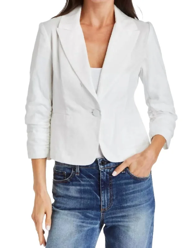 Breathable Comfort Suzie Jacket In Ivory