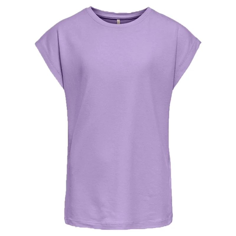 Soft Looks Kids ONLY Purple Rose Moster T-Shirt