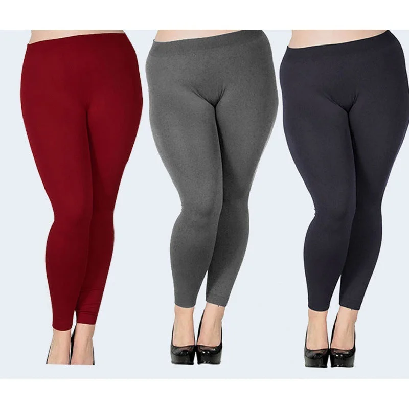 Casual Chic Outfits Plus Size Stretchy Leggings