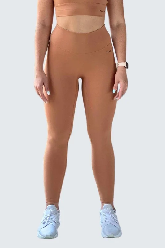 Effortless Comfort W SunSoft Flow Pants 25" - Light Apricot