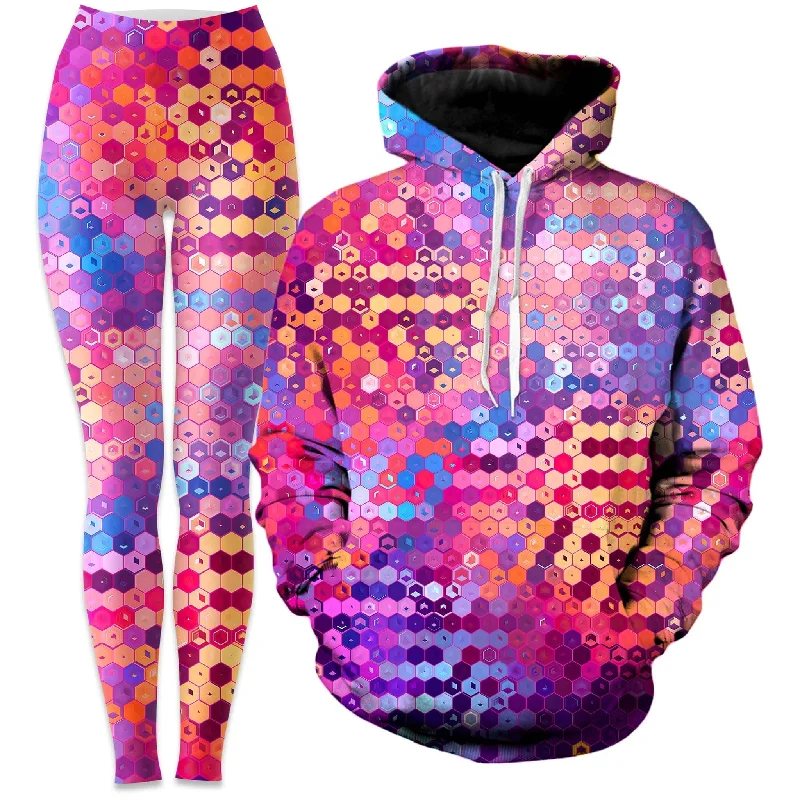 Easygoing Style MDNA Hoodie and Leggings Combo