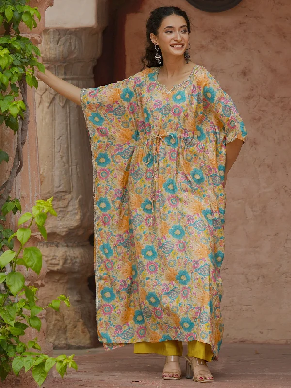 Soft Knitwear Multicoloured Printed Silk Blend Co-Ords