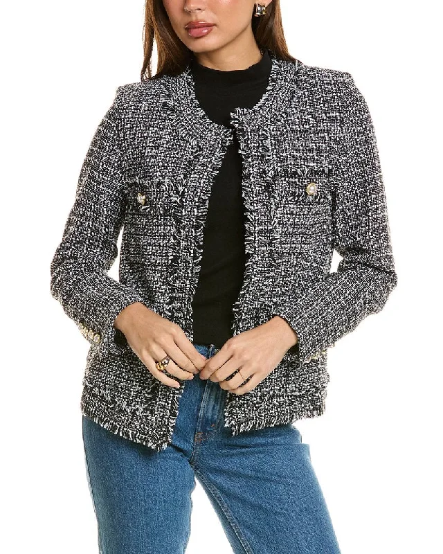 Effortless Dressing Nanette Nanette Lepore Tweed Jacket