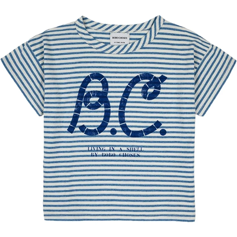 All-Day Comfort Bobo Choses Light Blue Stripes T-Shirt