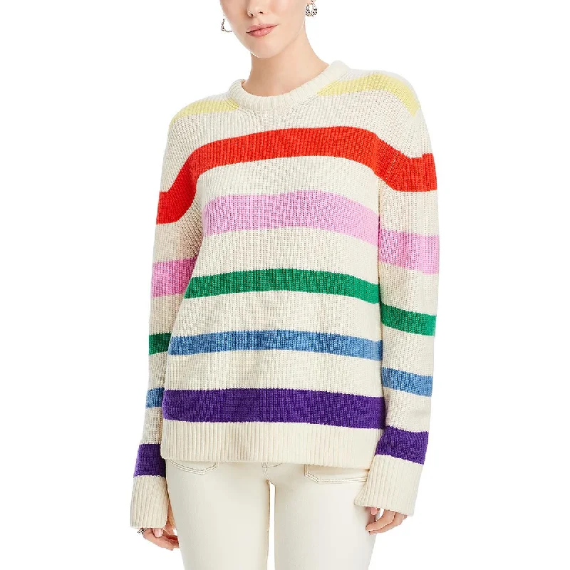 Warm Wear Kule Womens The Alden Wool Blend Wool Crewneck Sweater