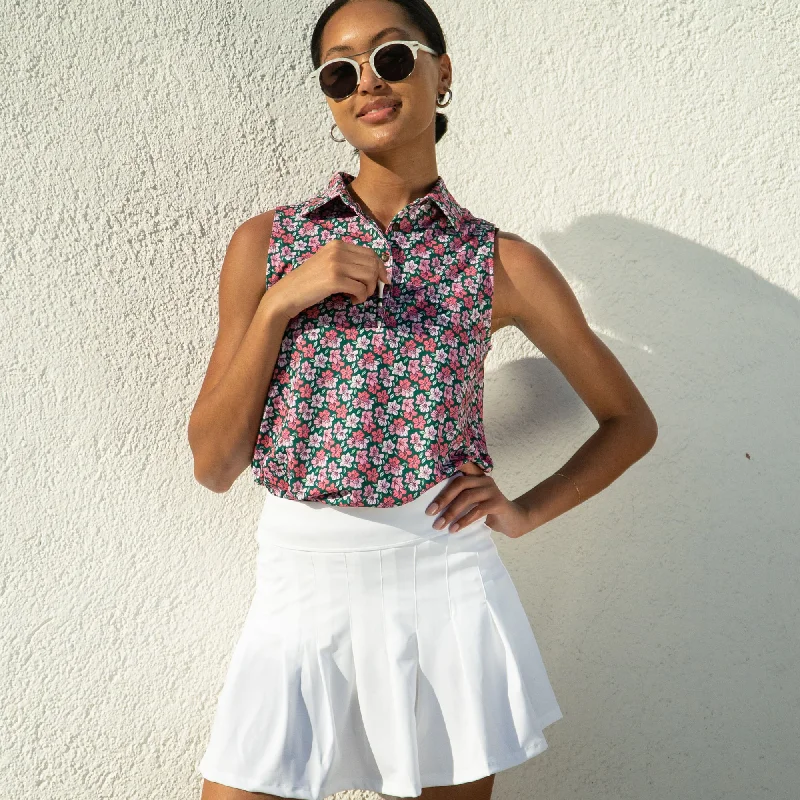 Versatile Casuals The Azaleas - Ladies Sleeveless Golf Polo