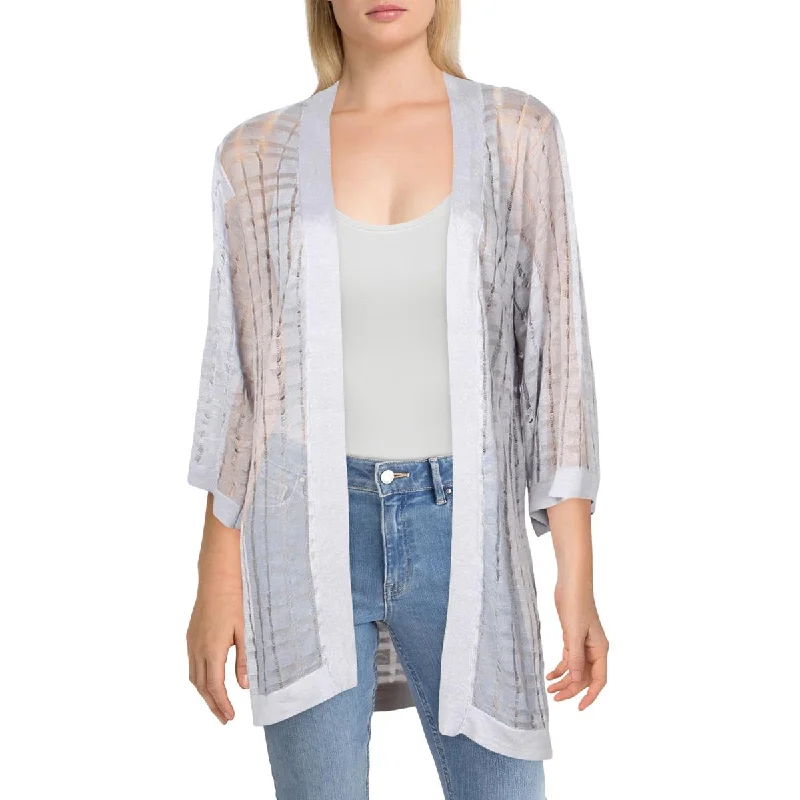 Cozy Layers Andrea Jovine Womens Shawl Open Front Cardigan Sweater