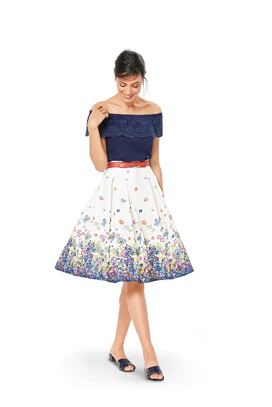 Elegant Fit Burda Skirts 6341