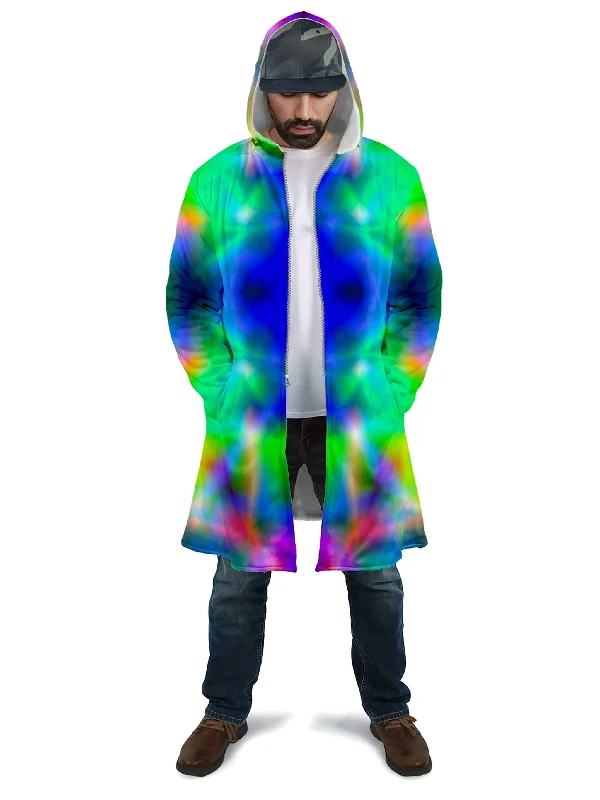 Comfortable Sweaters Nuclear Melt Tie-Dye Cloak