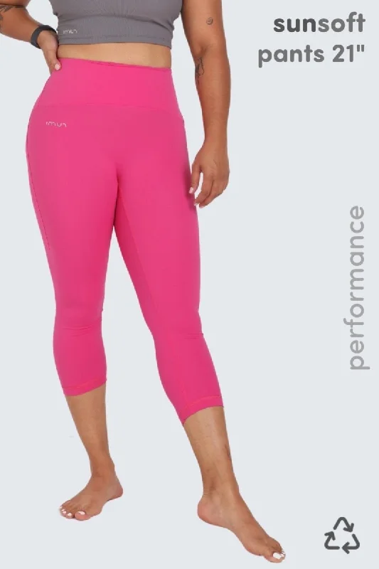 Everyday Style W SunSoft Flow Pants 21" - Rose Glow