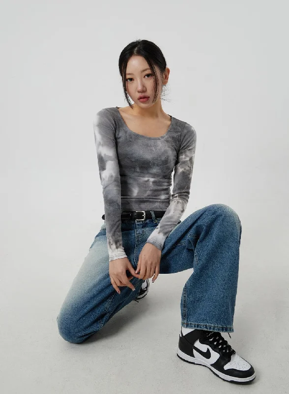 Fresh Comfort Tie Dye Top CF302