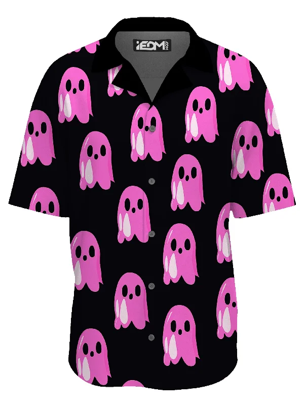 Simple Style Ghost Clique Lounge Shirt