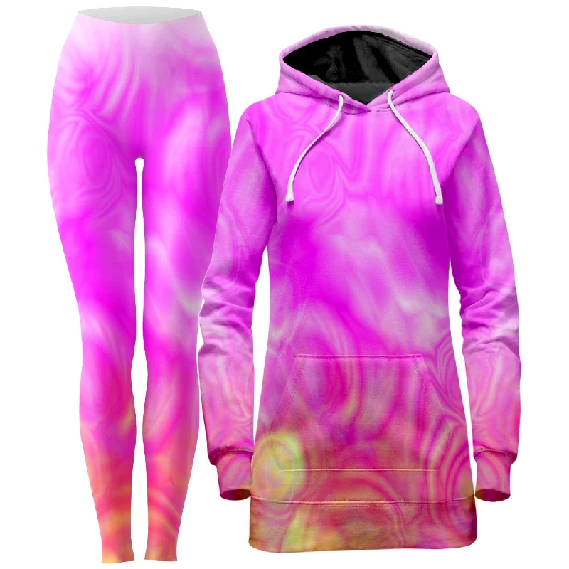 Comfortable Sweaters Daydream Hoodie Dress and Leggings Combo