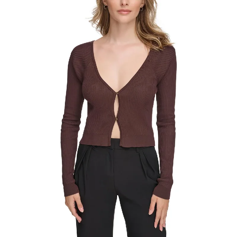 Cozy Knits Calvin Klein Womens Layering Cropped Crop Sweater