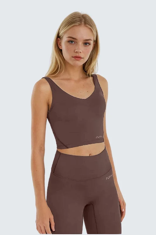 Weekend Comfort Wear W SunSoft Tank Bra - Cocoa