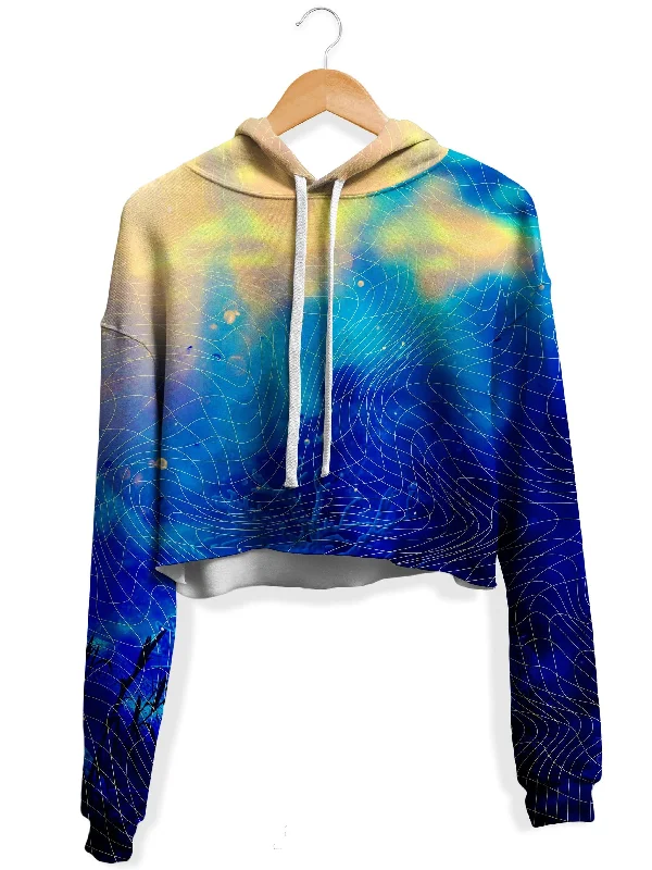 All-Day Comfort Sonar Expedition Fleece Crop Hoodie