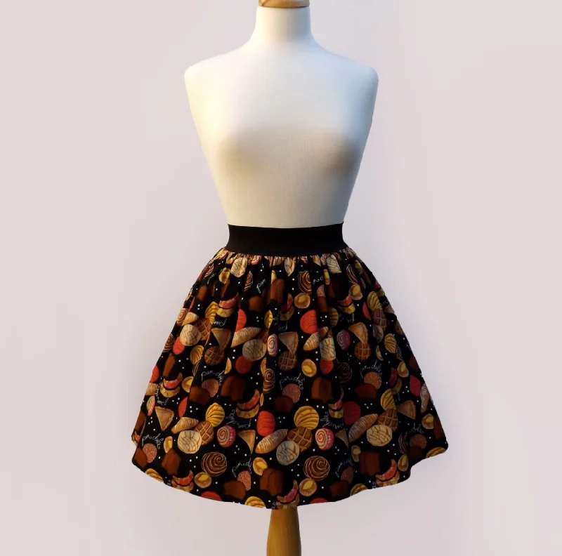 Comfy Dress Pan Dulce Elastic Skirt #S-AP715