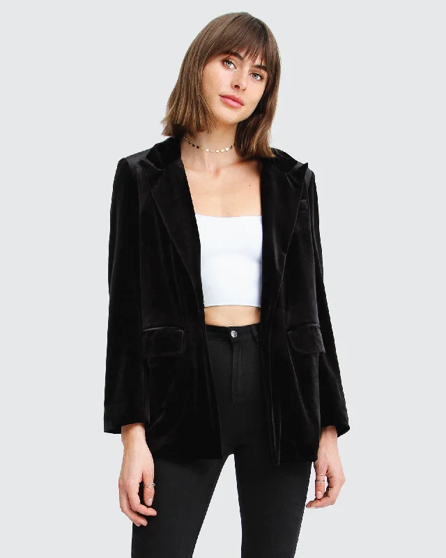 Fashion Comfort Eternity Velvet Blazer