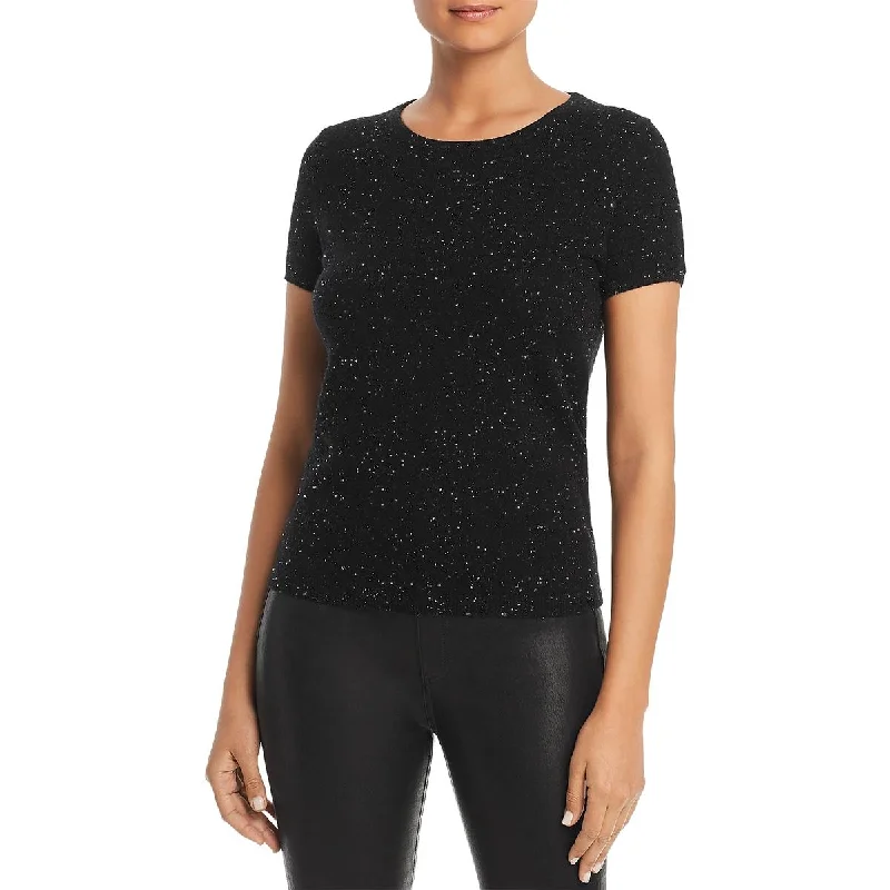 Casual Chic Wear Private Label Womens Cashmere Short Sleeves Pullover Sweater