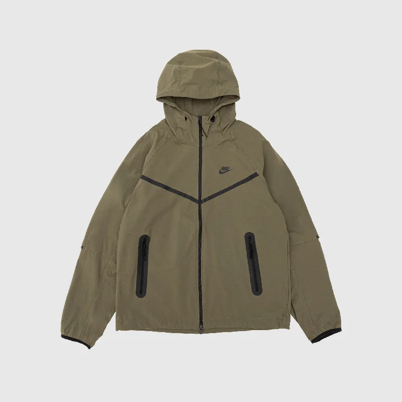 Trendy Looks TECH WOVEN FULL ZIP HOODY