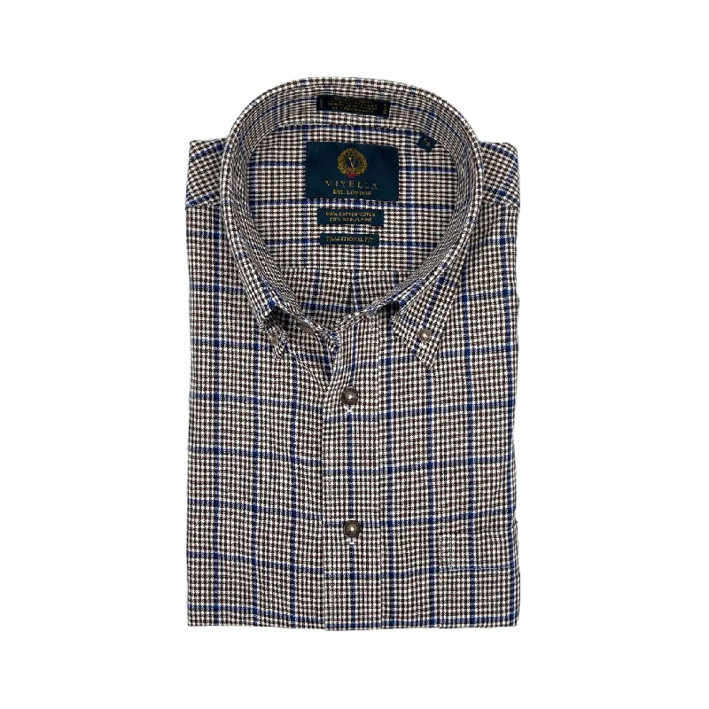 Classic Comfort Viyella Men's Shirt - 651442