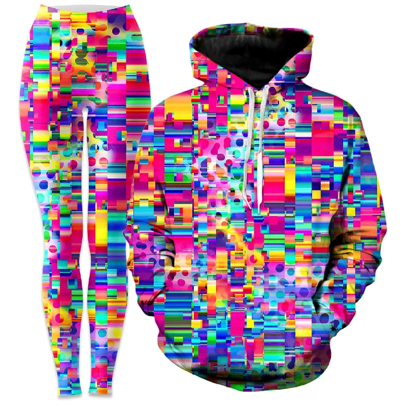 Cozy Dress No Signal Hoodie and Leggings Combo