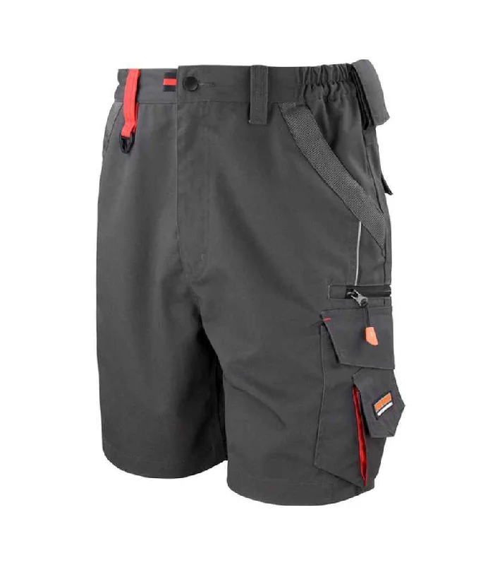 Fresh Comfort Result Work-Guard Technical Shorts | Grey/Black
