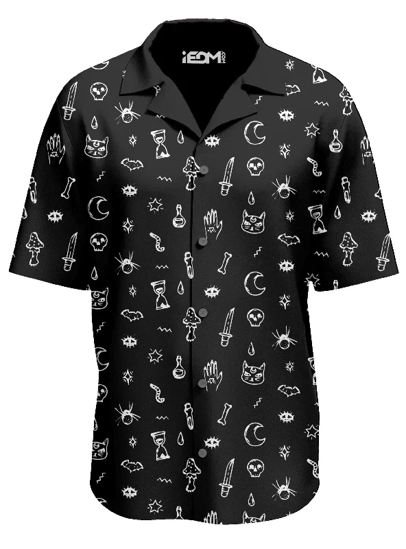 Weekend Wear Black Pattern Lounge Shirt
