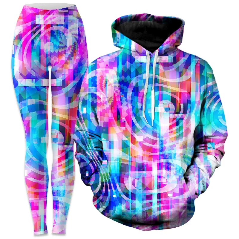 Luxe Comfort Motherboard Hoodie and Leggings Combo
