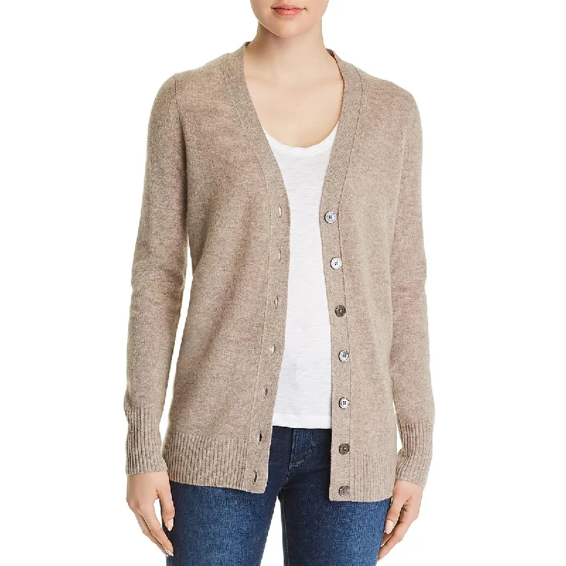 Fashion Comfort Private Label Womens Cashmere Grandfather Cardigan Sweater