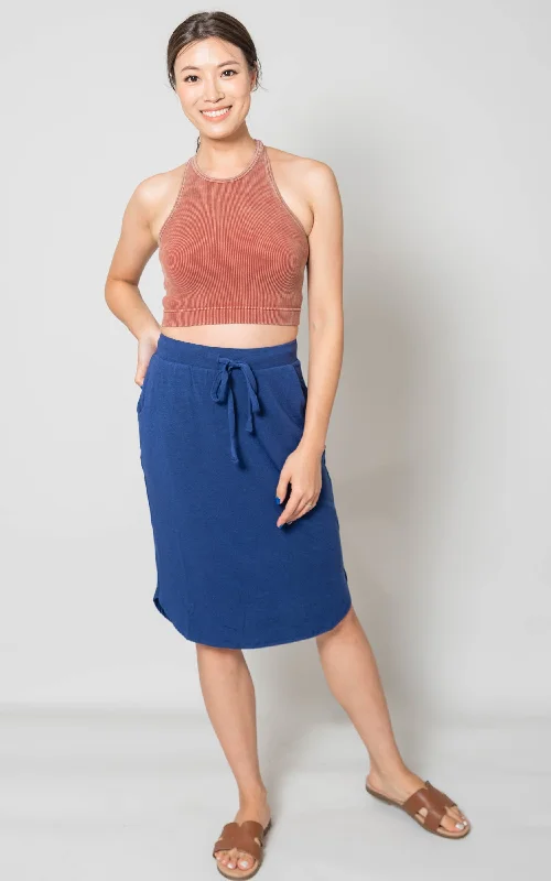 Stylish Wear Better Than Banana Bread Midi Skirt - Final Sale*