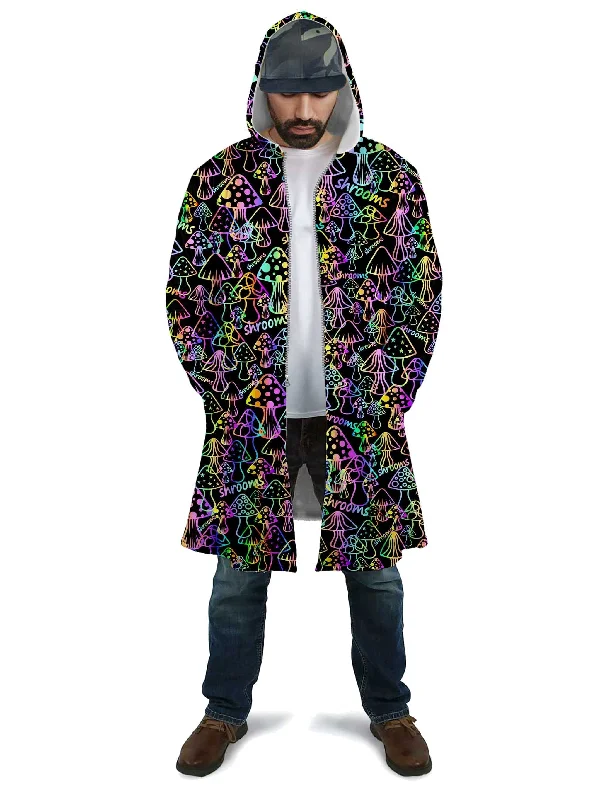 Comfort Fit Psychedelic Shrooms Cloak