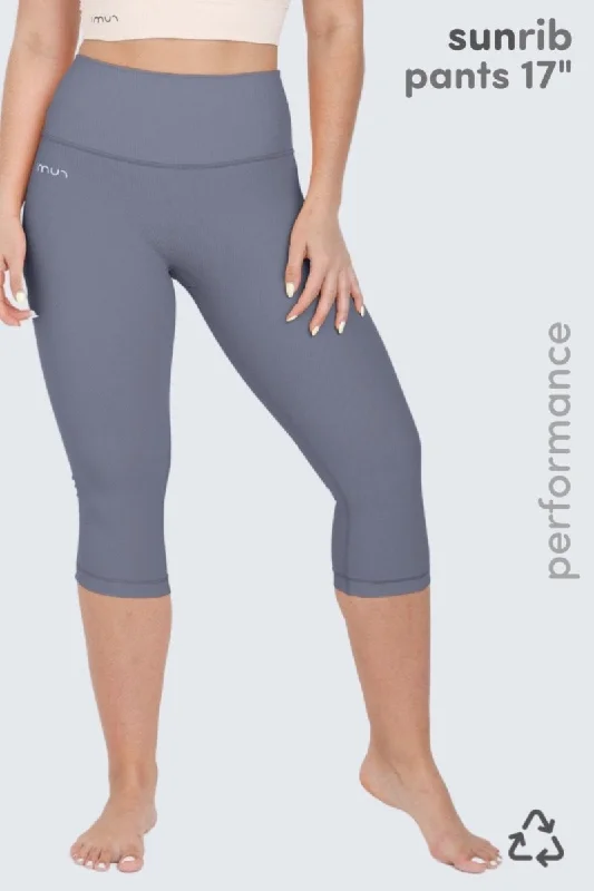 Soft Looks W Sun Rib Pants 17" - Stone