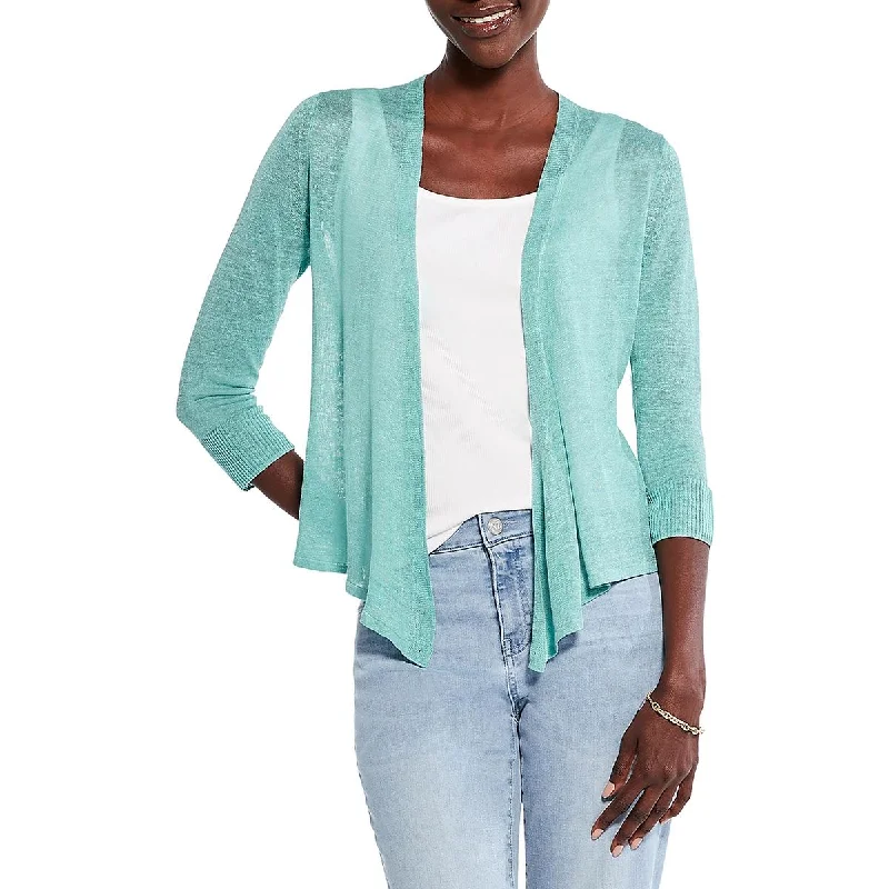 Stylish Wear Nic + Zoe Womens Duster Ribbed Cardigan Sweater