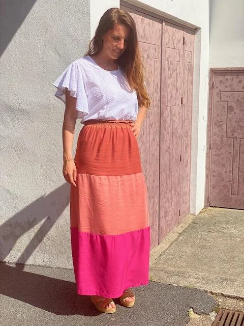 Soft Clothing You Made My Day Mexicana Skirt