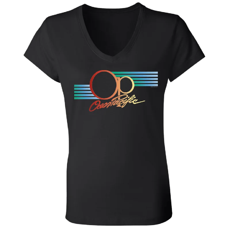 Versatile Comfort Her Classic Bar V-Neck Tee