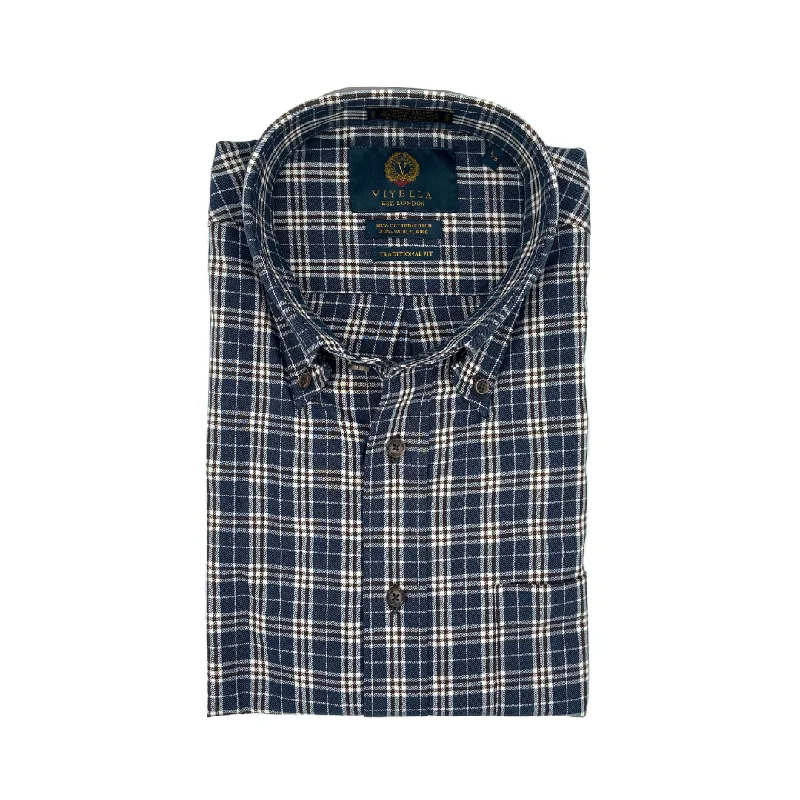Casual Fit Viyella Men's Shirt - 651443